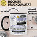Katzenschutzaktivistin Tasse Geschenk Lustiger Spruch Bitte Erheben Sie Sich Seine Majestät Die Katzenschutzaktivistin Betritt Den Raum Schwarz Trendation