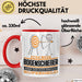 Bogenschießer Geschenk Tasse Ich Bin Bogenschießer Aber Sag Doch Einfach Superheld Lustige Geschenkdiee für Bogenschießer Kaffee-Becher Rot Trendation