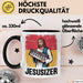 Jesus Keyboardspieler Tasse Geschenk Jesusizer Christlicher Geschenkidee Lustig Trendation