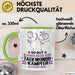 Taekwondo-Kämpfer Geschenk Tasse So Gut Kann Nur Ein Taekwondo-Kämpfer Aussehen Geschenkidee Kaffee-Becher Grün Trendation
