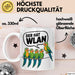 Papageien Garten Vögel Tasse Geschenk Lustige Geschenkidee Spruch Der Hat WLAN Weiß Trendation