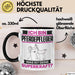 Pferdepfleger Tasse Geschenk für Pferdepfleger Geburtstag Lustiger Spruch Kaffee-Becher Was Ist Deine Superkraft Schwarz Trendation