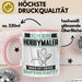 Hobbymaler Tasse Geschenk für Hobbymaler Geburtstag Lustiger Spruch Kaffee-Becher Was Ist Deine Superkraft Rosa Trendation