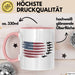 Luftwaffensoldat Pilot USA Flagge Tasse Geschenk Lustige Geschenkidee Spruch Rosa Trendation