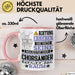 Chorsänger Geschenk Tasse Lustiger Spruch Erheben Sie Sich Der Chorsänger Betritt den Raum Rosa Trendation