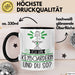 Keyboarderin Tasse Geschenk Ich Bin Keyboarderin Und Du So Geschenkidee Lustiger Spruch Becher Schwarz Trendation