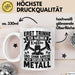 Metallbauer Tasse Geschenk Metallbau Geschenkidee Erst Trinke Ich Meinen Kaffee Dann Mache Ich Sachen Aus Metall Weiß Trendation