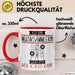 Musiksammlerin Tasse Geschenk Ich Bin Musiksammlerin Warum Weil Ich Es Kann Geschenkidee Geburtstag Rot Trendation