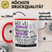 Tierverhaltenstherapeutin Tasse Geschenk Spruch Wer Will Schon Prinzessin Sein Wenn Man Auch Tierverhaltenstherapeutin Sein Kann Rot Trendation