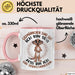 Erdmännchen Tier Tasse Geschenk Lustige Geschenkidee Spruch Erdmännchen Sind Süß Rosa Trendation