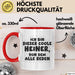 Heiner Tasse Ich Bin Dieser Coole Heiner, Von Dem Alle Reden Geschenk Rot Trendation