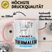 Tiermaler Geschenk Tasse So Gut Kann Nur Ein Tiermaler Aussehen Geschenkidee Kaffee-Becher Rosa Trendation