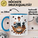 Barista Tasse Geschenk Lustige Geschenkidee Spruch Für Kaffee Liebhaber Blau Trendation