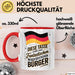 Fantastischer Neuer Deutscher Bürger Tasse Geschenkidee Rot Trendation