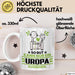 Uropa Geschenk Tasse So Gut Kann Nur Ein Uropa Aussehen Geschenkidee Kaffee-Becher Weiß Trendation