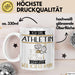 Athletin Tasse Geschenk Ich Bin Athletin Warum Weil Ich Es Kann Geschenkidee Geburtstag Weiß Trendation