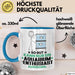 Aquarium-Enthusiast Geschenk Tasse So Gut Kann Nur Ein Aquarium-Enthusiast Aussehen Geschenkidee Kaffee-Becher Blau Trendation