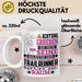 Trailrunner Geschenk Tasse Lustiger Spruch Erheben Sie Sich Der Trailrunner Betritt den Raum Weiß Trendation