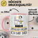 Geschenk für Synthesizer-Spielerin Tasse Lustige Geschenkidee Geburtstag Ich Bin Synthesizer-Spielerin Ich Darf Das Rosa Trendation