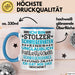 Schwiegervater Geschenk Von Schwiegersohn Geschenkidee Tasse Spruch Becher Blau Trendation