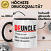 Onkel Sarkastisch Sarkasmus Tasse Geschenk Lustige Geschenkidee Spruch Druncle Definition Schwarz Trendation