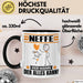 Neffe Tasse Geschenk für Neffe Der Mann Der Alles Kann Geschenkidee zum Geburtstag Schwarz Trendation