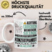 Konzertpianist Geschenk Tasse Lustiger Spruch Erheben Sie Sich Der Konzertpianist Betritt den Raum Weiß Trendation