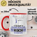 Koch Geschenk Tasse So Gut Kann Nur Ein Koch Aussehen Geschenkidee Kaffee-Becher Rot Trendation