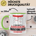 Marathonläufer Geschenk Tasse So Gut Kann Nur Ein Marathonläufer Aussehen Geschenkidee Kaffee-Becher Grün Trendation