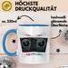 DJ Tasse Geschenkidee für Musikmixer Fans Blau Trendation