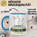 Pferdefreund Geschenk Tasse So Gut Kann Nur Ein Pferdefreund Aussehen Geschenkidee Kaffee-Becher Blau Trendation