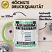 Aquarium-Enthusiast Tasse Geschenk für Aquarium-Enthusiast Geburtstag Lustiger Spruch Kaffee-Becher Was Ist Deine Superkraft Grün Trendation