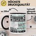Survival-Experte Geschenk Kaffee-Tasse Geschenkidee für Survival-Experte Ich Bin Survival-Experte Ich Kann Es Dir Erklären Jedoch Nicht Für Dich Verstehen Spruch Lustig Schwarz Trendation