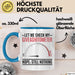 Sarkasmus Tasse Geschenk Giveashitometer Geschenkidee Lustig Kollege Blau Trendation