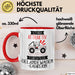 Geländewagenfahrerin Tasse Geschenk Becher Stark Attraktiv Furchtlos Geländewagenfahrerin Lustige Geschenkidee Rot Trendation