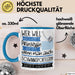 Schwimmsportlerin Tasse Geschenk Spruch Wer Will Schon Prinzessin Sein Wenn Man Auch Schwimmsportlerin Sein Kann Blau Trendation