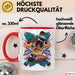 Skater Tasse Geschenk Lustige Geschenkidee Spruch Für Urban Fahrer Rot Trendation