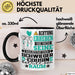 Schwiegercousin Geschenk Tasse Lustiger Spruch Erheben Sie Sich Der Schwiegercousin Betritt den Raum Schwarz Trendation