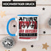 Anime Tasse Geschenk Anime-Liebhaber Geschenkidee Anime Weil Menschen Sch*** Sind Blau Trendation