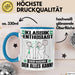 Klassik-Enthusiast Tasse Geschenk für Klassik-Enthusiast Der Mann Der Alles Kann Geschenkidee zum Geburtstag Blau Trendation