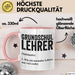 Grundschullehrer Wertschätzung Tasse Geschenk Lustige Geschenkidee Spruch Grundschullehrer Rosa Trendation
