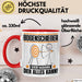 Bogenschießer Tasse Geschenk für Bogenschießer Der Mann Der Alles Kann Geschenkidee zum Geburtstag Rot Trendation