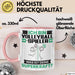 Volleyballspieler Tasse Geschenk für Volleyballspieler Geburtstag Lustiger Spruch Kaffee-Becher Was Ist Deine Superkraft Rosa Trendation