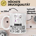 Geschenk für Musikfestival-Besucherin Tasse Lustige Geschenkidee Geburtstag Ich Bin Musikfestival-Besucherin Ich Darf Das Weiß Trendation
