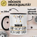 Geschenk für Hip-Hop-Fan Tasse Lustige Geschenkidee Geburtstag Ich Bin Hip-Hop-Fan Ich Darf Das Trendation
