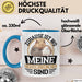 Meerschweinchen Geschenk Tasse Spruch Meerschweinchen-Besitzerin Geschenkidee Kaffee-Becher Blau Trendation