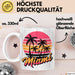 Miami Florida USA Tasse Geschenk Lustige Geschenkidee Spruch Weiß Trendation