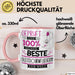 Gleitschirmfliegerin Geschenk Becher Tasse Gott Schuf Alle Menschen Gleich Nur Die Besten Durfeten Gleitschirmfliegerin Werden Geschenkidee Lustig Rosa Trendation