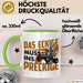 Quad Tasse Geschenk Das Eckige Muss Ins Dreckige Quad-Fahrer Geschenkidee Becher Grün Trendation