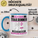 Trailrunner Tasse Geschenk für Trailrunner Geburtstag Lustiger Spruch Kaffee-Becher Was Ist Deine Superkraft Blau Trendation